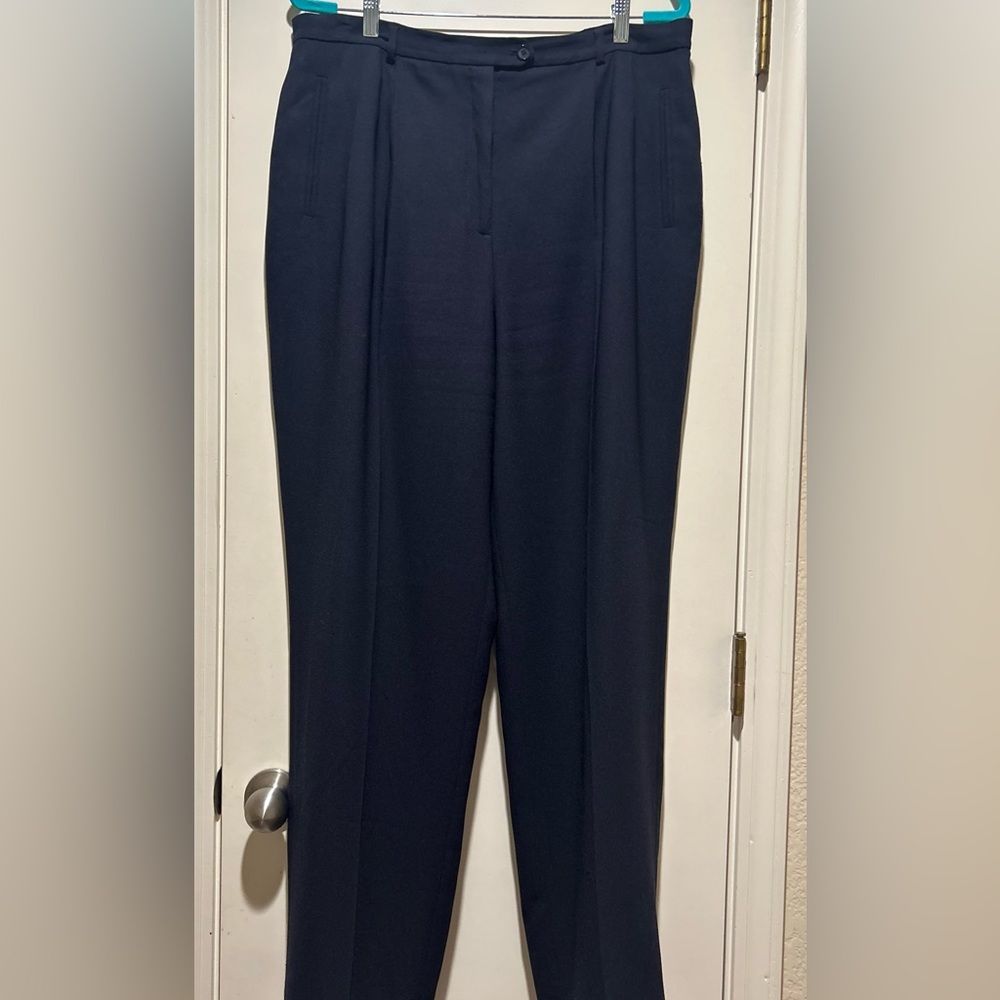 Classic Navy Blue Trousers